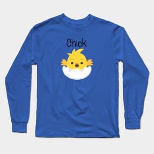 Yellow Chicky Chick Long Sleeve T-Shirt